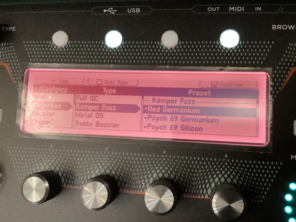 ブログ】Kemper Fuzz を試してみる(OS 8.2.2 アップデート) – Guitar Shop Hoochie's