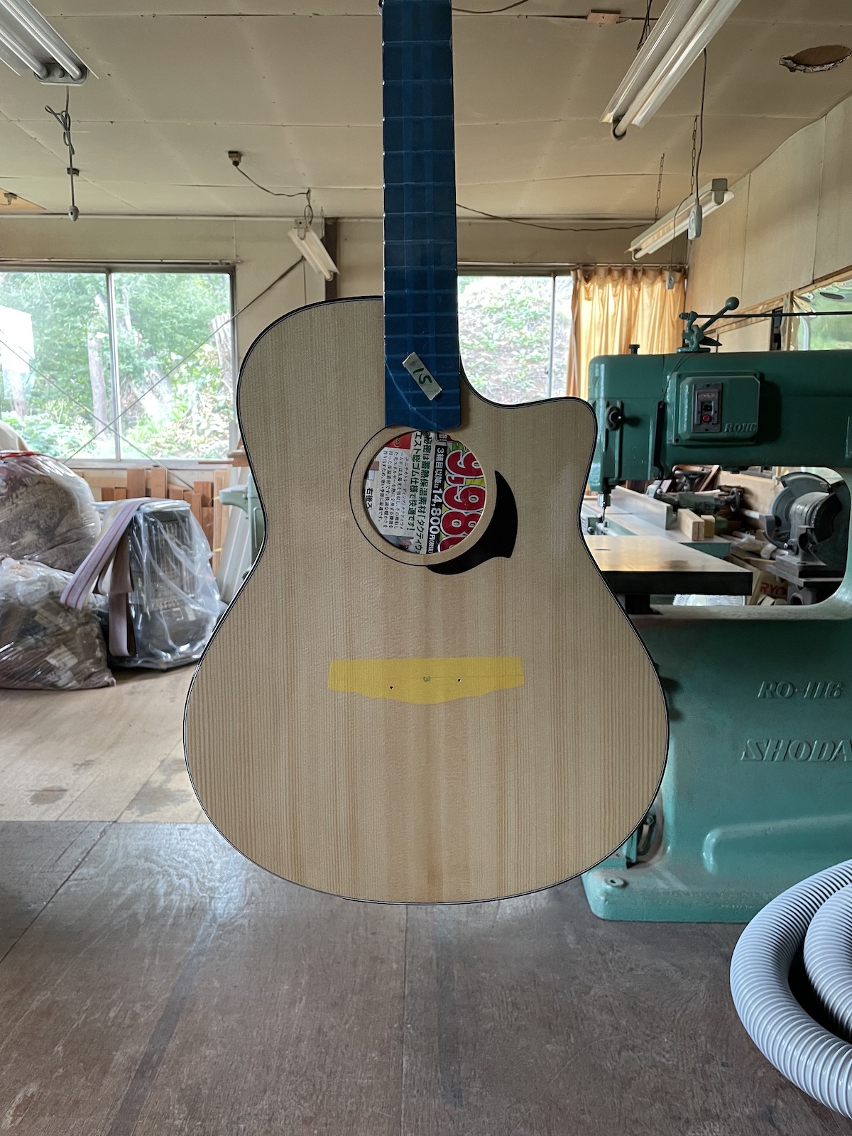 「Yokoyama Guitars アニバーサリー限定モデル」最新の進捗画像です!