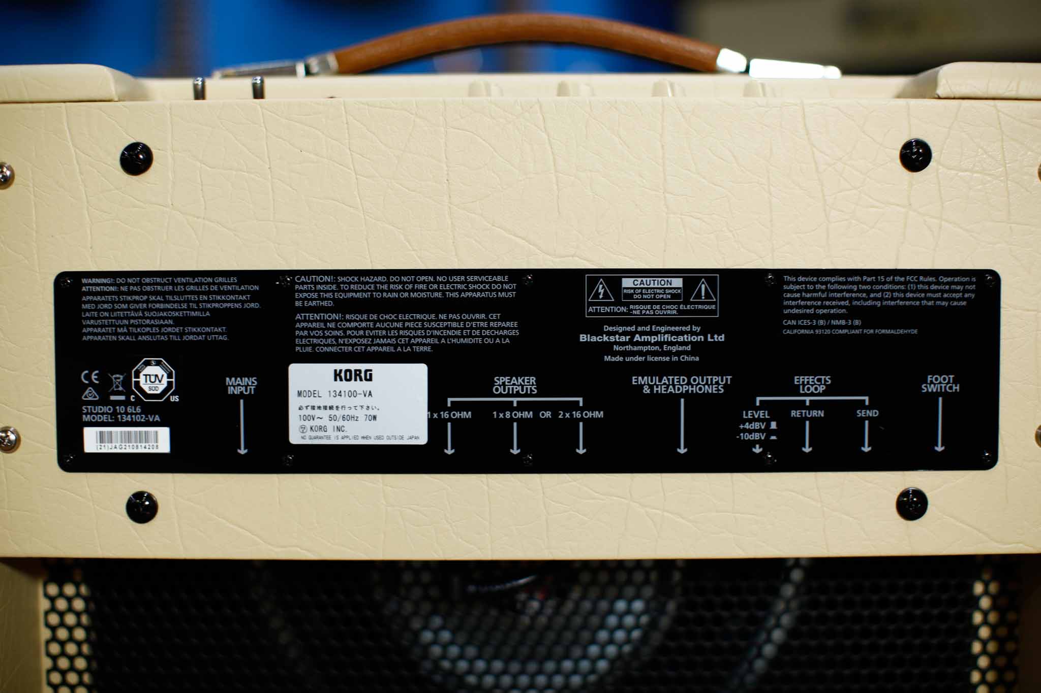 入荷しました】Blackstar STUDIO 10【6L6】 – Guitar Shop Hoochie's