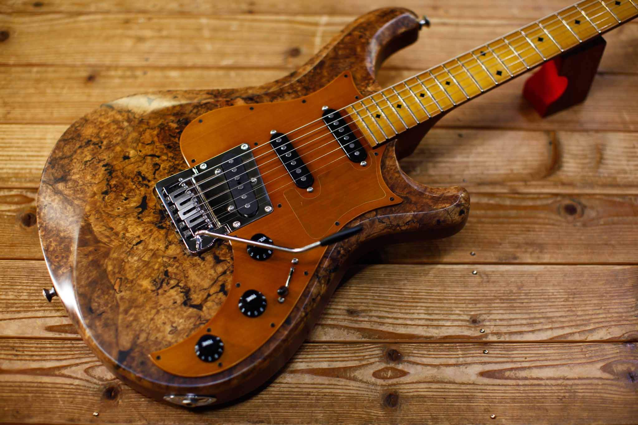 Knaggs Guitars / Chesapeake Series / Severn Trem TSS / Natural Spalt Maple #1154