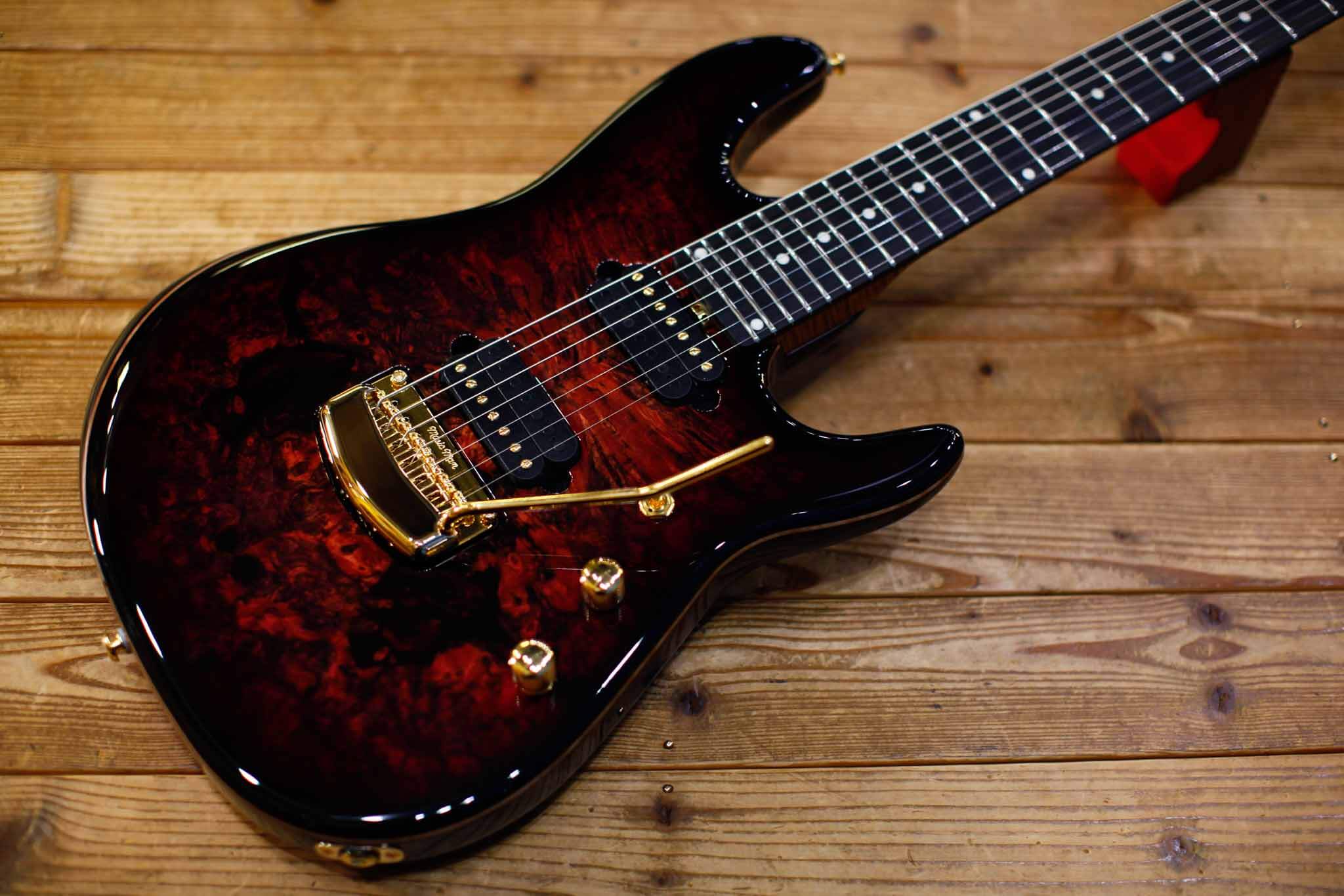 【SOLD】MUSIC MAN Jason Richardson 7-string Cutlass Rorschach Red