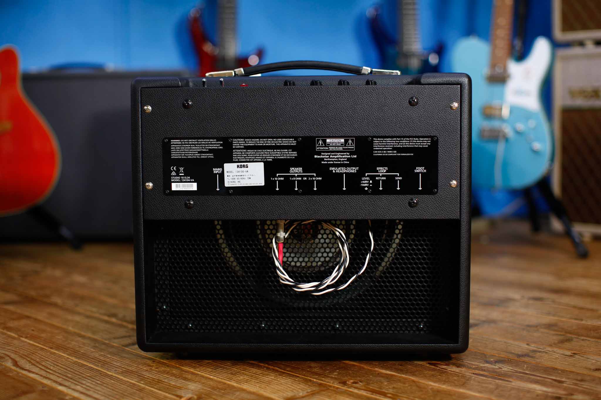 SOLD】Blackstar STUDIO10 EL34 スピーカーケーブルカスタム品 【USED】 – Guitar Shop Hoochie's SOLD】Blackstar STUDIO10 EL34 スピーカーケーブルカスタム品 【USED】 – Guitar Shop Hoochie's
