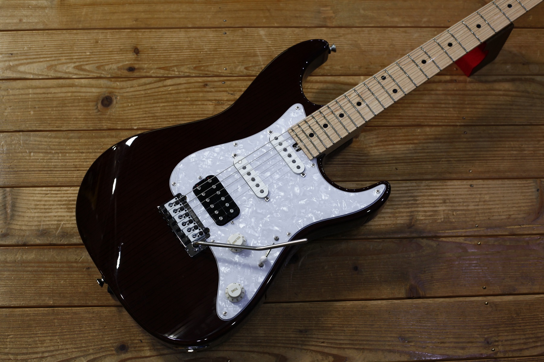 Crews Bottom’s Up 2021 Ash/Maple See-Through Black w/Raize P.U. HighGain 【チョイキズ特価】