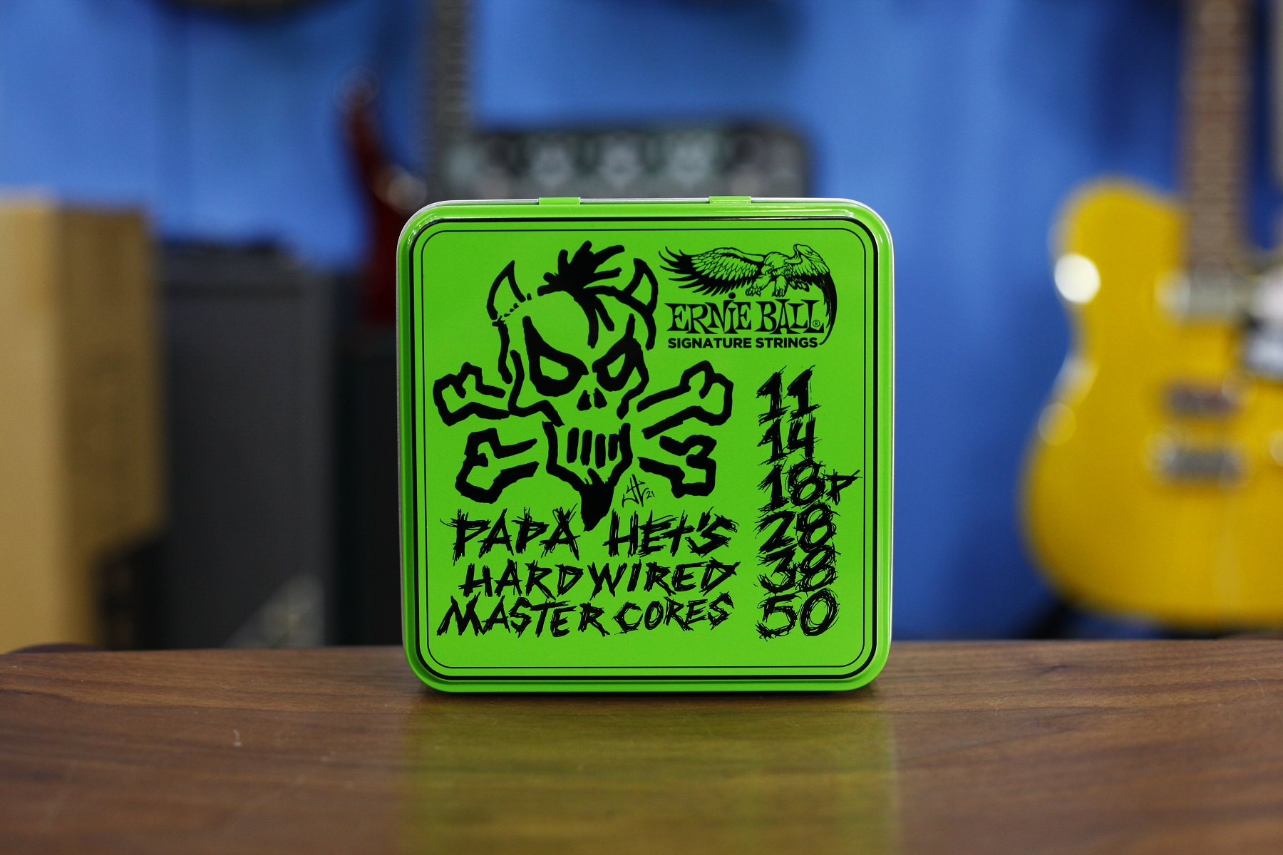 ERNIE BALL PAPA HET’SHARDWIRED MASTER CORE SIGNATURE STRINGS