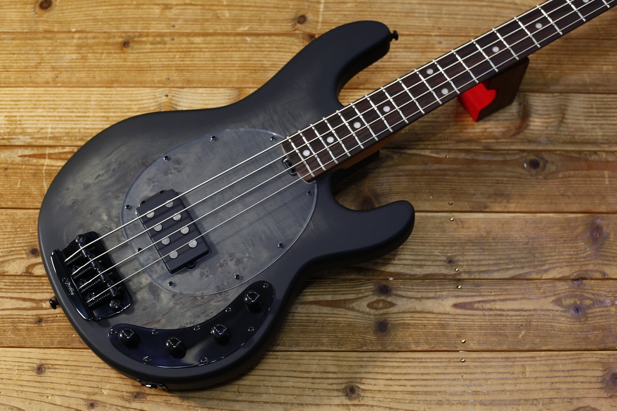 Sterling by MUSIC MAN STINGRAY RAY34PB / Trans Black Satin