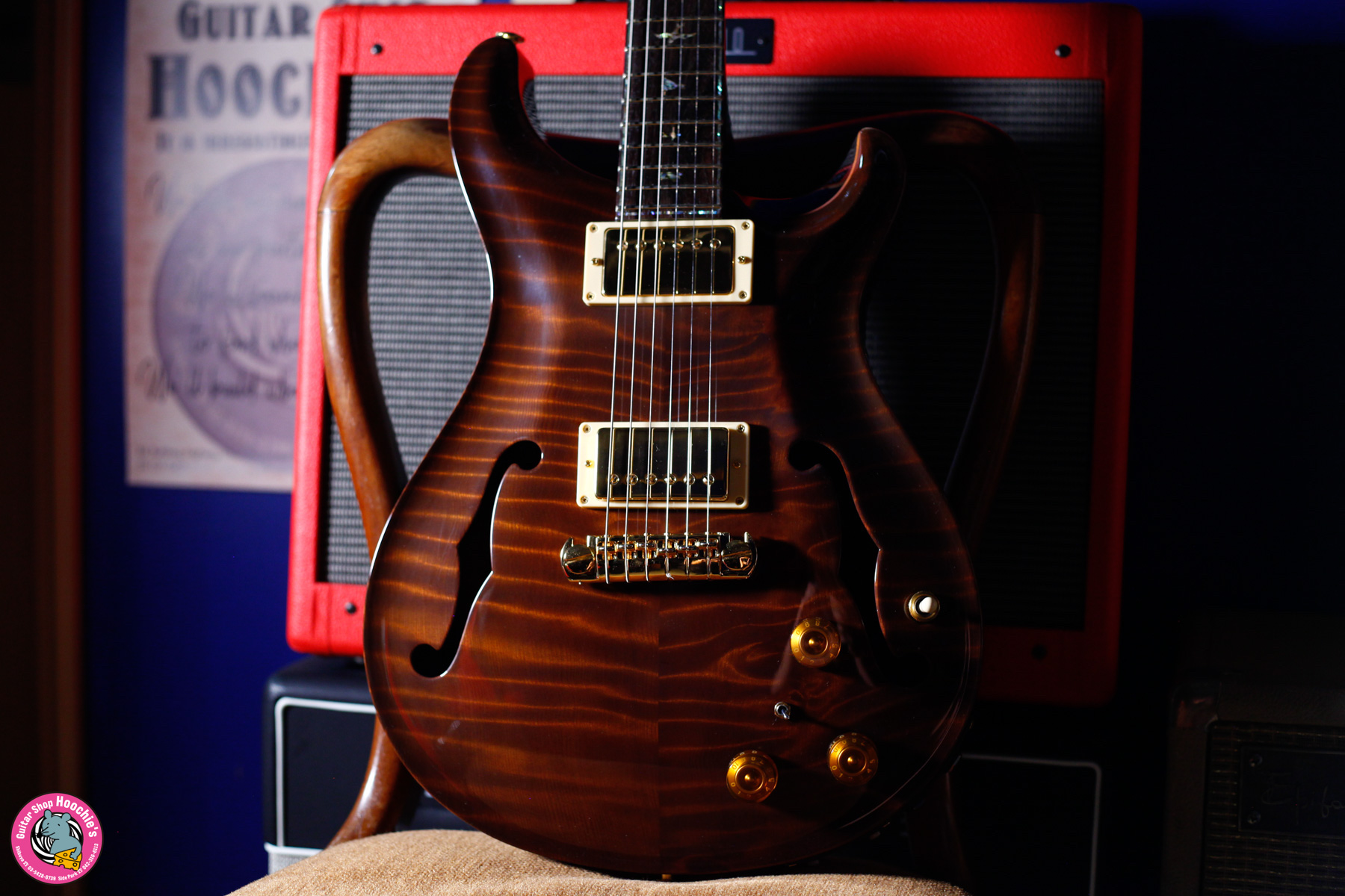 PRS Private Stock #126 / McCarty Hollowbody Ⅱ|Piezo / Amber / 2001 【USED】