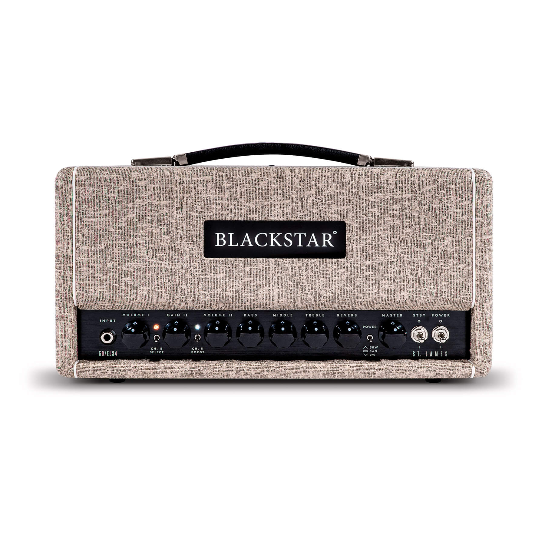 【ご予約受付中】Blackstar St. James 50 EL34 FAWN Head