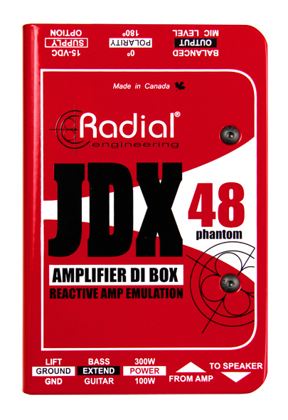 【入荷待ち】Radial JDX 48 “AMPLIFIER DI”