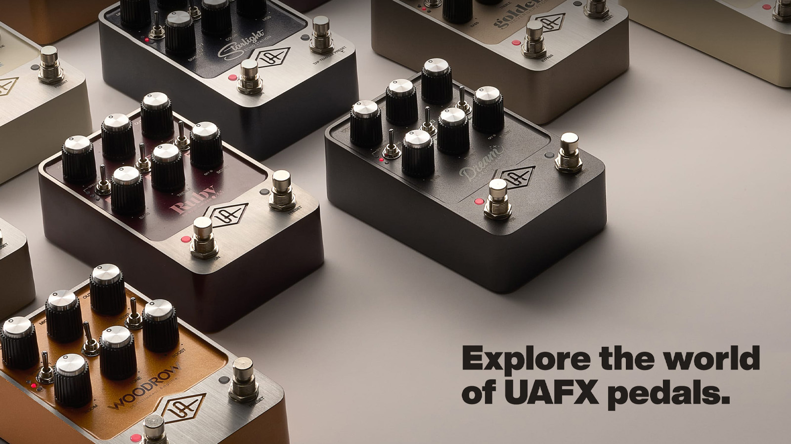 【動画連動ブログ】Universal Audio UAFX Amp Emulate Pedal Series