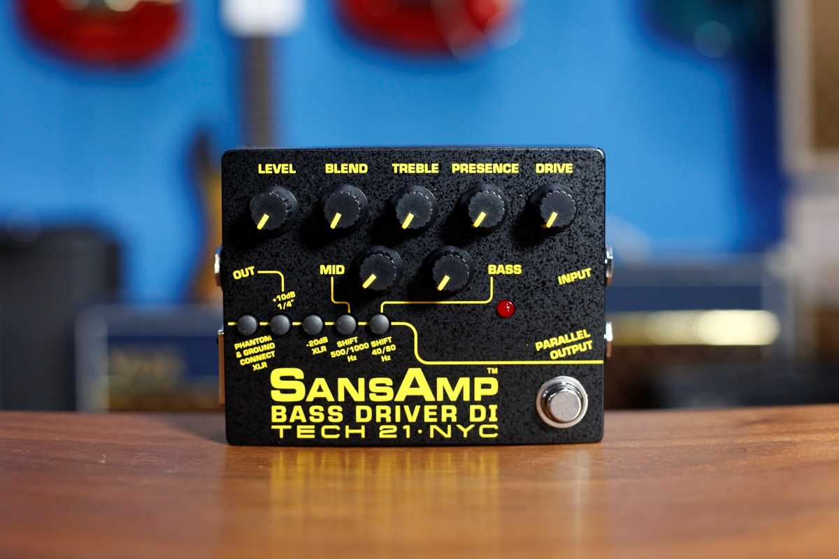 TECH21 SANSAMP BASS DRIVER DI 【生産終了盤】