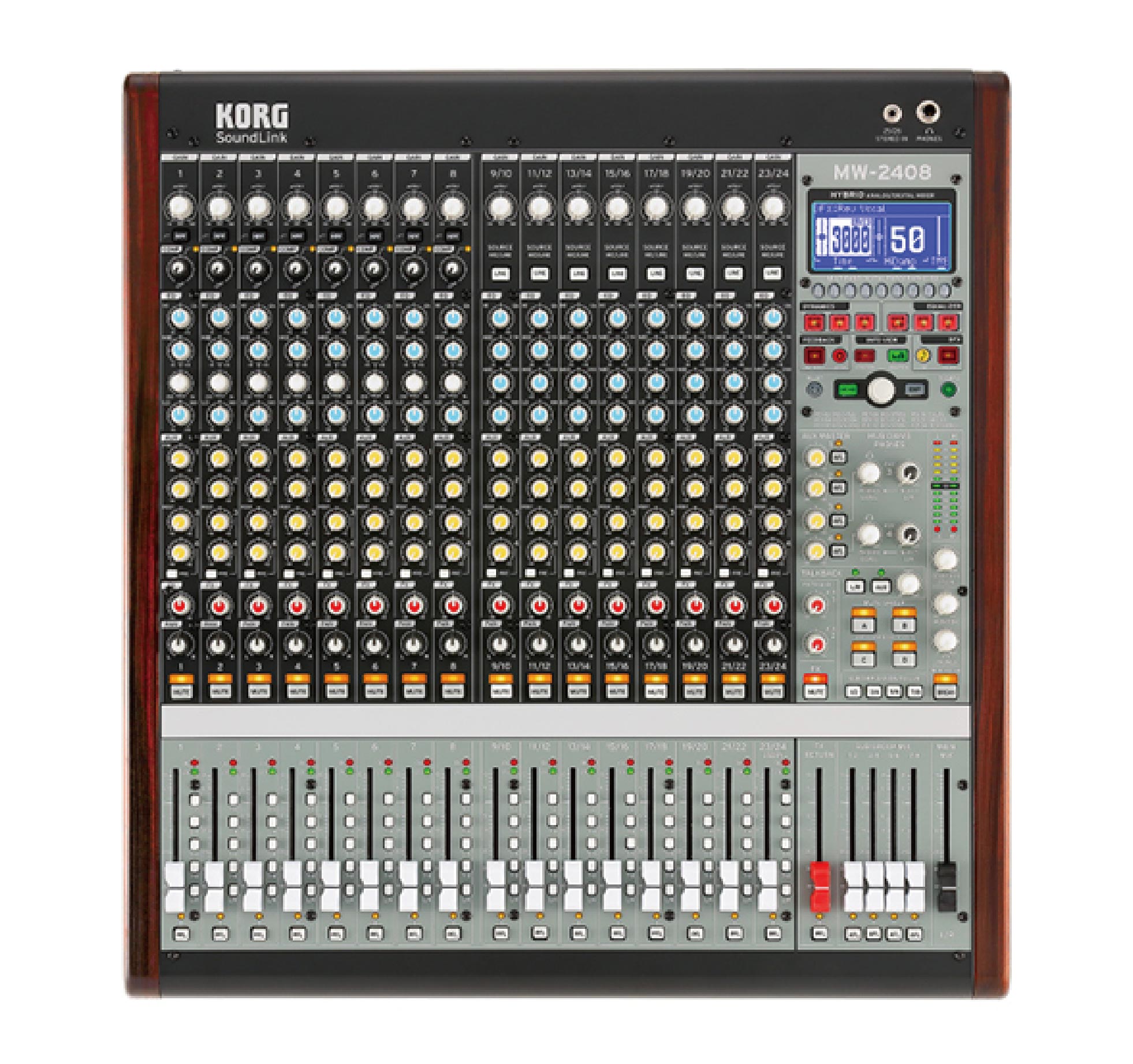 【SOLD】KORG MW-2408 NW 24CH HYBRID ANALOG/DIGITAL MIXER