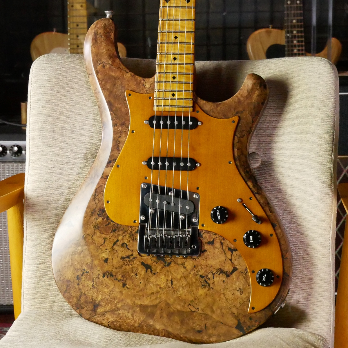 SP店 : Knaggs Guitars / Chesapeake Series / Severn Trem TSS #1154 / Natural Spalt Maple