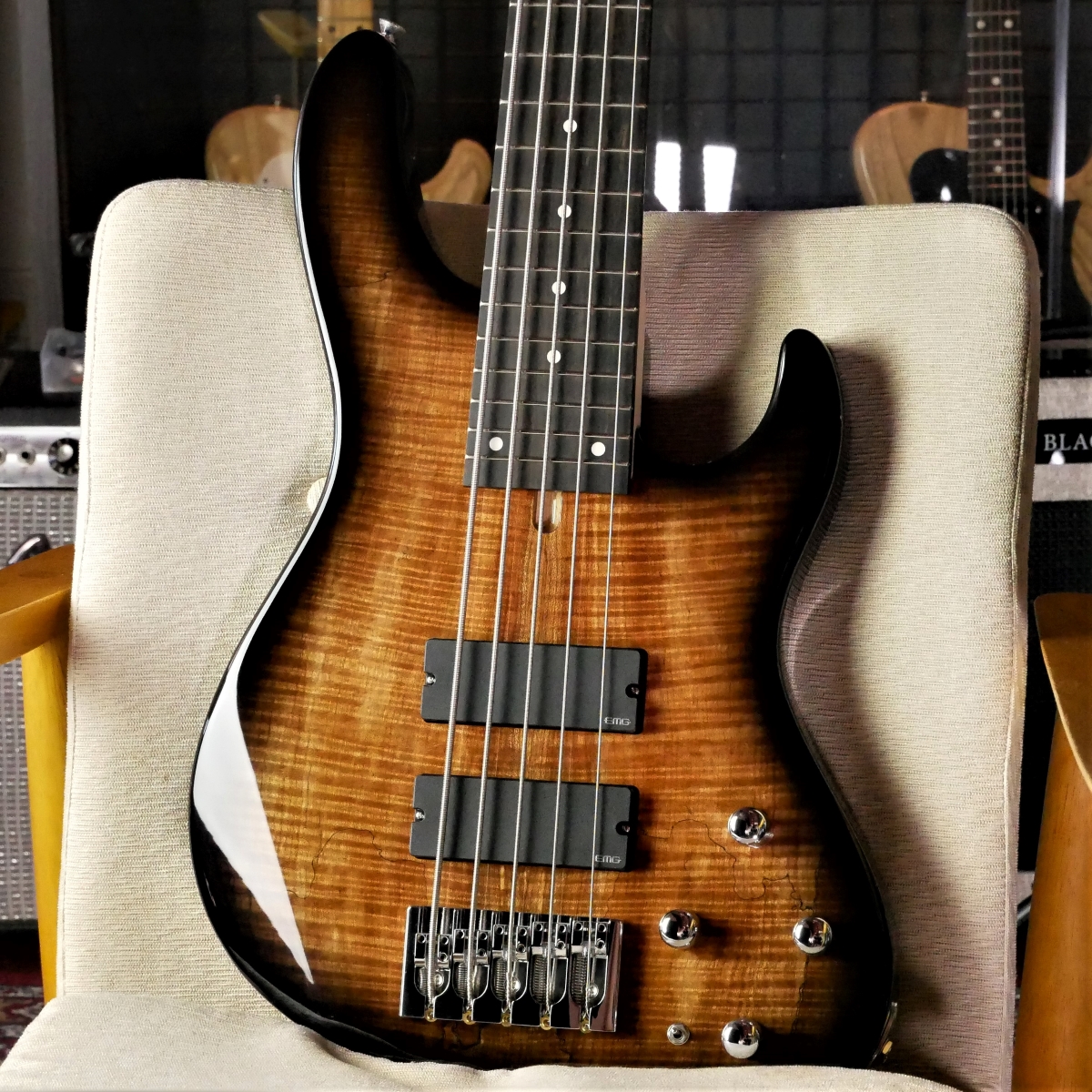 SP店:Crews Be Bottom’ 24 MP / Spalted Maple / BlackBurst