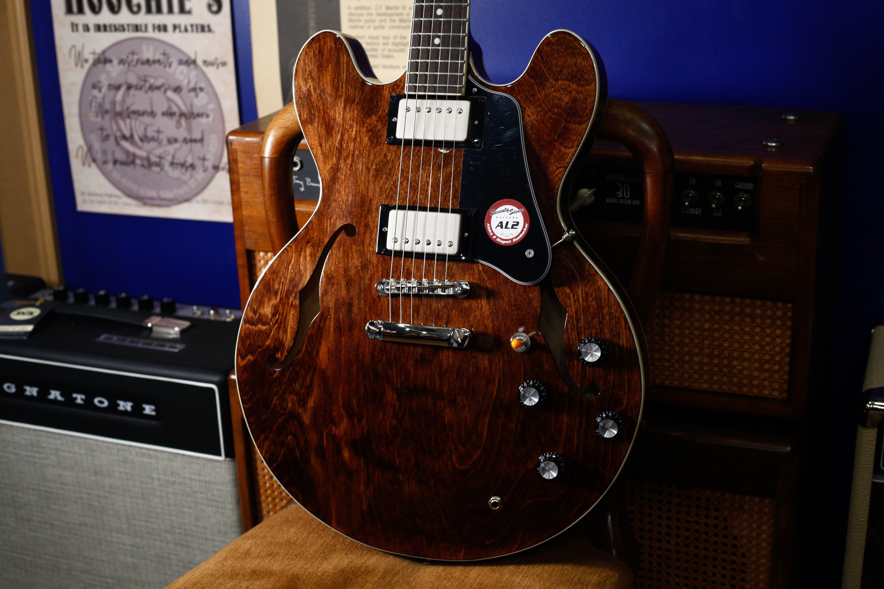 Seventy Seven Guitars EXRUBATO-STD/JT ABR (Aged Brown)