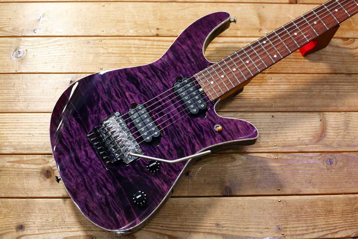 SOLD】Crews Ab's7 HSH See-Through Purple【万能7弦】 – Guitar Shop