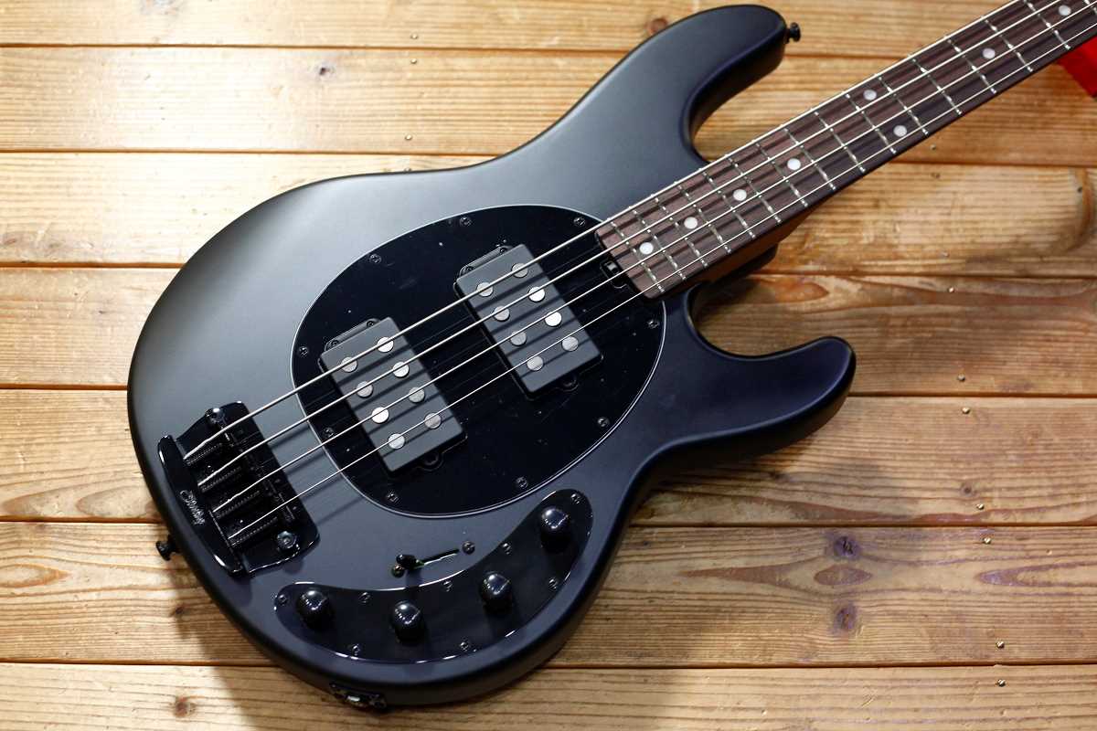 SOLD】Sterling by MUSIC MAN STINGRAY RAY34HH Stealth Black 