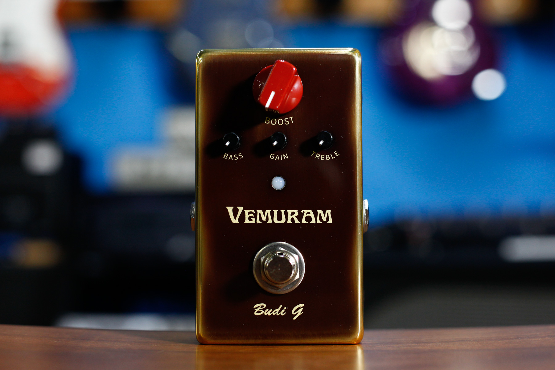 VEMURAM Budi-G | Gritty Gain Boost Pedal – Guitar Shop Hoochie's