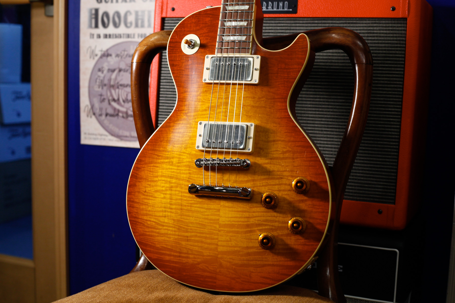 【SOLD】Crews VINTAGE LINE LED 1959 w/K&T IMD-59 BB/BB |Light Tea Burst #23710