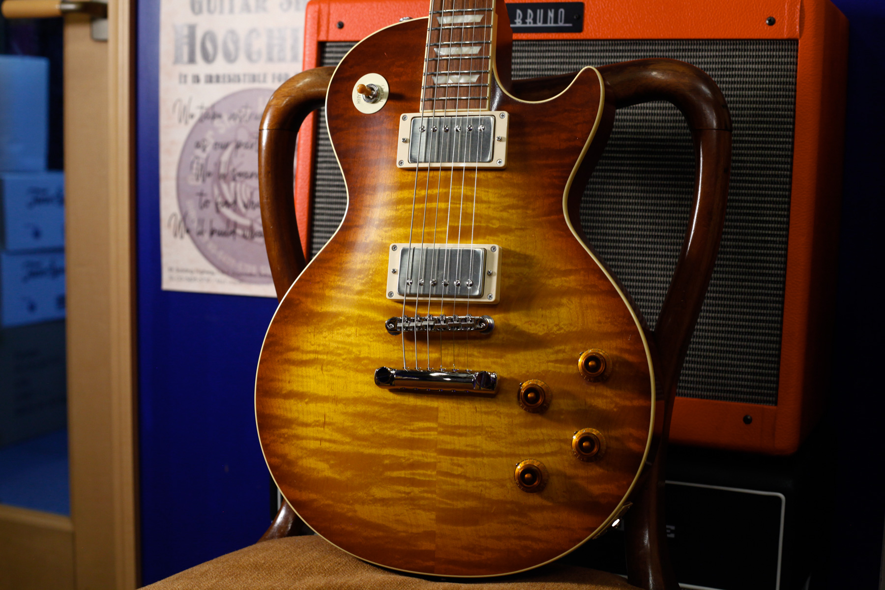 【SOLD】Crews VINTAGE LINE LED 1959 w/K&T IMD-59 BB/BB ｜Faded Tea Burst #23711