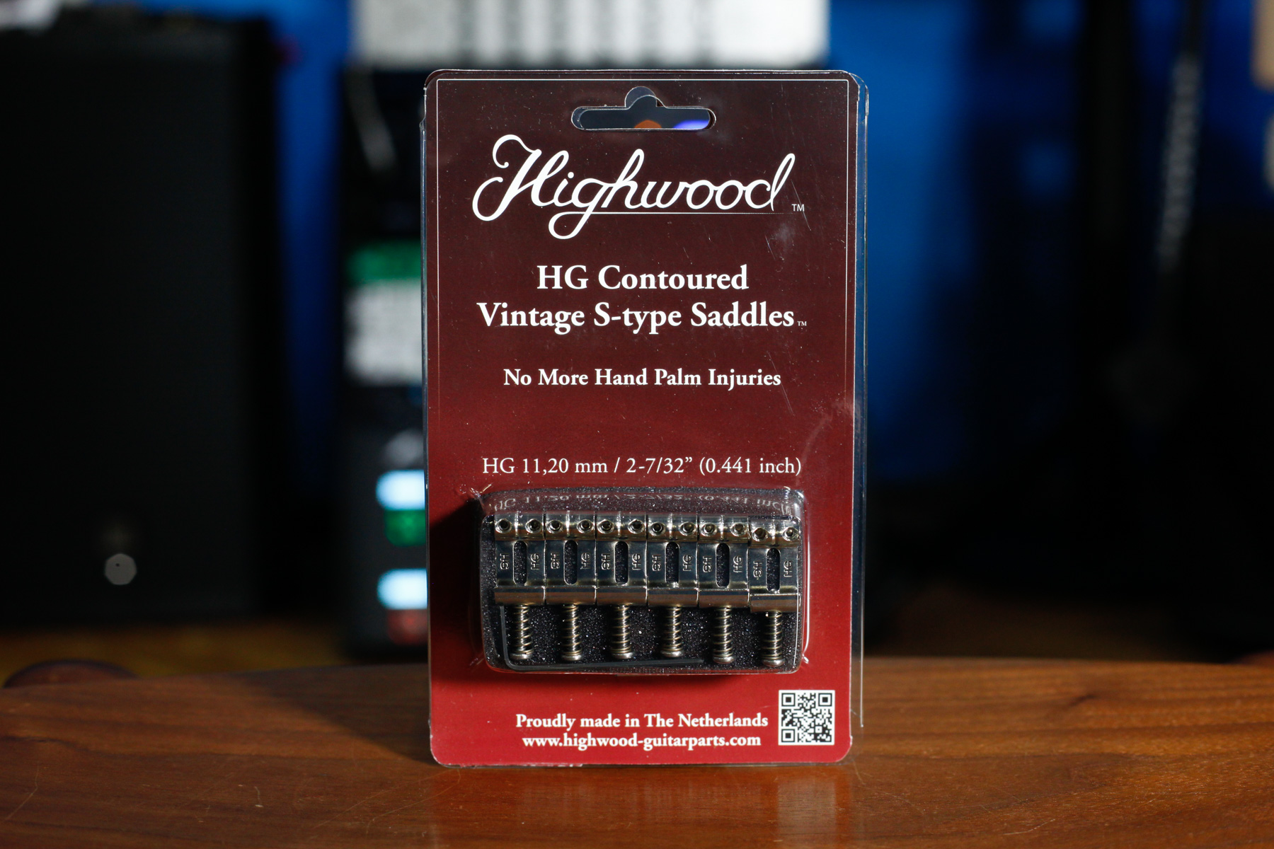 Highwood HG Contoured Vintage S-type Saddle｜11.20mm Nickel Gross