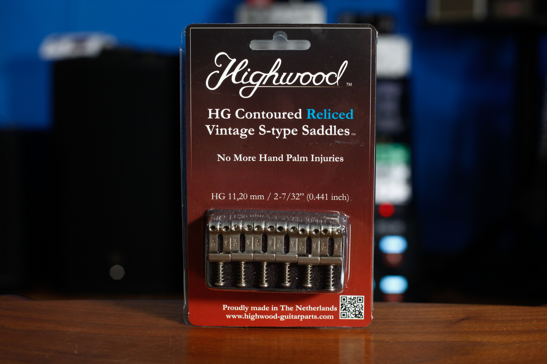 Highwood HG Contoured Vintage S-type Saddle｜11.20mm Nickel Reliced