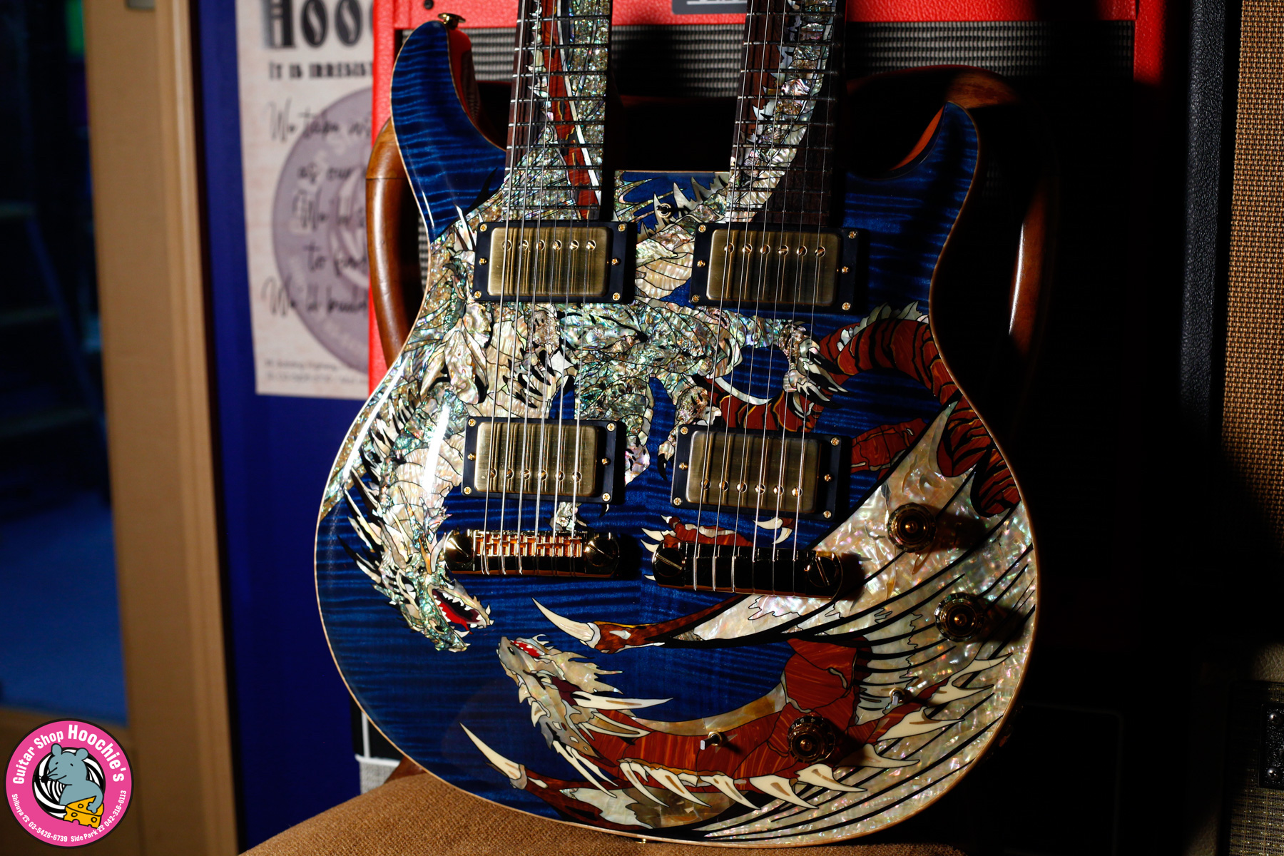 【SOLD】PRS DRAGON 20TH ANNIVERSARY – Double Neck Serial No.1｜2005【USED】