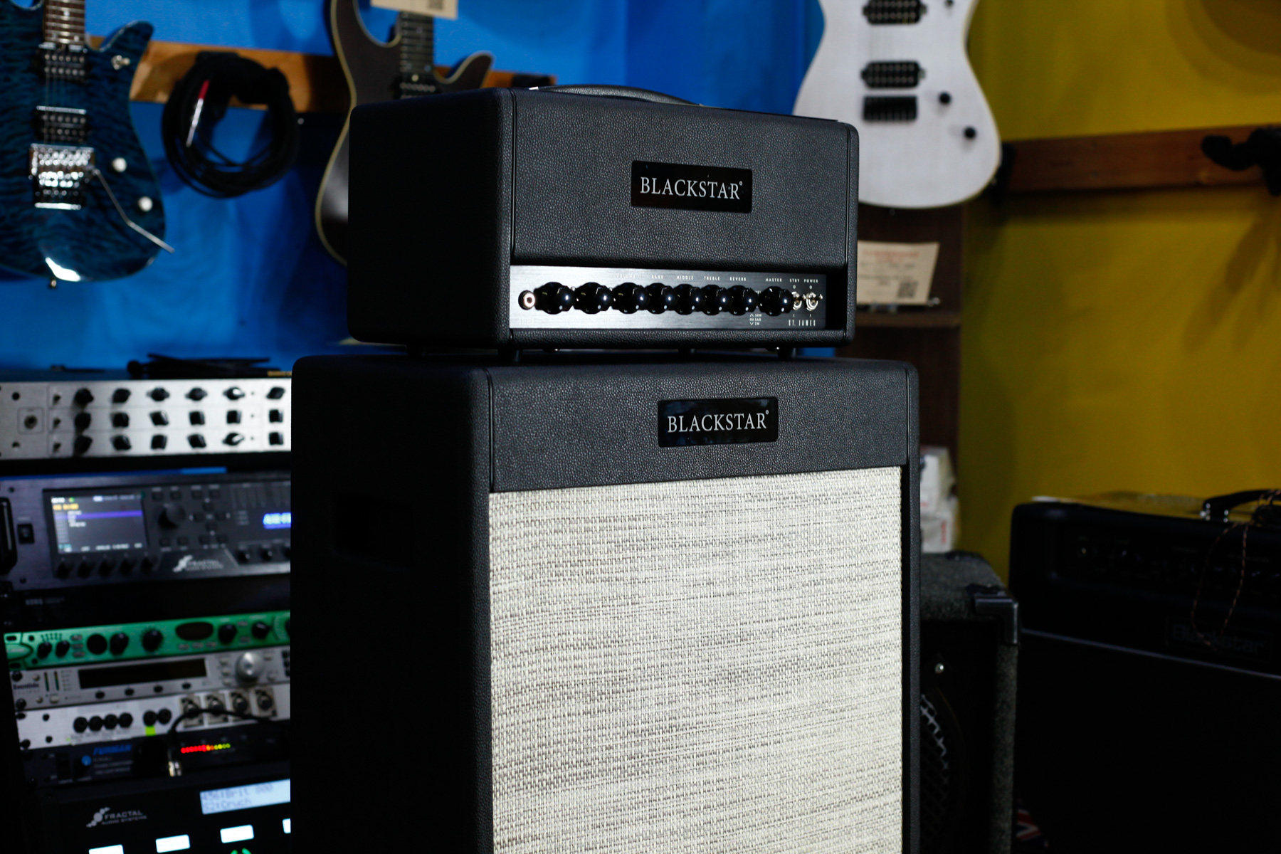 Blackstar St. James 50 6L6 BLACK Head & VOC 112 CAB 【セット購入特別価格】【店頭展示品】