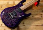 【ワイルドキルトトップ】MUSIC MAN JP15 7 String Purple Nebula Quilted Maple Top